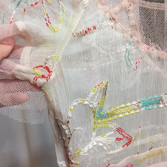 Delicate and airy embroidered top - Picture 8 of 8